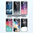 Custodia Silicone Gel Laterale Fantasia Modello Specchio Cover LS1 per Samsung Galaxy A22 5G