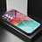 Custodia Silicone Gel Laterale Fantasia Modello Specchio Cover LS1 per Samsung Galaxy A32 4G Rosso