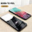 Custodia Silicone Gel Laterale Fantasia Modello Specchio Cover LS1 per Samsung Galaxy A70S