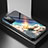 Custodia Silicone Gel Laterale Fantasia Modello Specchio Cover LS1 per Samsung Galaxy A72 4G Multicolore