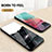 Custodia Silicone Gel Laterale Fantasia Modello Specchio Cover LS1 per Samsung Galaxy F12