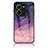 Custodia Silicone Gel Laterale Fantasia Modello Specchio Cover LS1 per Vivo X80 Lite 5G Viola