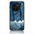 Custodia Silicone Gel Laterale Fantasia Modello Specchio Cover LS1 per Vivo X90 5G Blu