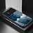 Custodia Silicone Gel Laterale Fantasia Modello Specchio Cover LS1 per Xiaomi Redmi Note 11R 5G Blu