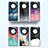 Custodia Silicone Gel Laterale Fantasia Modello Specchio Cover LS2 per Huawei Honor Magic5 Lite 5G