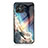 Custodia Silicone Gel Laterale Fantasia Modello Specchio Cover LS2 per Huawei Honor X8 4G Multicolore