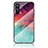 Custodia Silicone Gel Laterale Fantasia Modello Specchio Cover LS2 per OnePlus Nord CE 5G