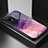 Custodia Silicone Gel Laterale Fantasia Modello Specchio Cover LS2 per Oppo Reno10 Pro 5G Viola