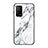 Custodia Silicone Gel Laterale Fantasia Modello Specchio Cover LS2 per Xiaomi Mi 10T 5G Bianco