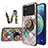 Custodia Silicone Gel Laterale Fantasia Modello Specchio Cover LS2 per Xiaomi Poco X4 Pro 5G