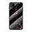 Custodia Silicone Gel Laterale Fantasia Modello Specchio Cover LS2 per Xiaomi Redmi 10A 4G Oro e Nero