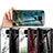 Custodia Silicone Gel Laterale Fantasia Modello Specchio Cover LS2 per Xiaomi Redmi 10X 4G