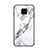 Custodia Silicone Gel Laterale Fantasia Modello Specchio Cover LS2 per Xiaomi Redmi Note 9 Pro Bianco