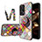 Custodia Silicone Gel Laterale Fantasia Modello Specchio Cover LS3 per Xiaomi Redmi Note 12 Turbo 5G Multicolore