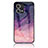 Custodia Silicone Gel Laterale Fantasia Modello Specchio Cover LS4 per Oppo F21 Pro 4G Viola