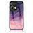 Custodia Silicone Gel Laterale Fantasia Modello Specchio Cover LS4 per Oppo Reno8 Pro 5G Viola