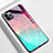 Custodia Silicone Gel Laterale Fantasia Modello Specchio Cover M01 per Apple iPhone 11 Pro Max Rosso