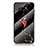 Custodia Silicone Gel Laterale Fantasia Modello Specchio Cover per Asus ROG Phone 3 Oro e Nero