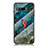 Custodia Silicone Gel Laterale Fantasia Modello Specchio Cover per Asus ROG Phone 3 Strix ZS661KS Blu