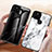 Custodia Silicone Gel Laterale Fantasia Modello Specchio Cover per Google Pixel 4a 5G