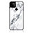 Custodia Silicone Gel Laterale Fantasia Modello Specchio Cover per Google Pixel 5a 5G Bianco