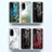 Custodia Silicone Gel Laterale Fantasia Modello Specchio Cover per Huawei Honor 70 5G