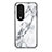 Custodia Silicone Gel Laterale Fantasia Modello Specchio Cover per Huawei Honor 80 GT 5G Bianco