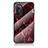 Custodia Silicone Gel Laterale Fantasia Modello Specchio Cover per Huawei Nova 9 SE Rosso