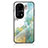 Custodia Silicone Gel Laterale Fantasia Modello Specchio Cover per Huawei P50