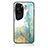 Custodia Silicone Gel Laterale Fantasia Modello Specchio Cover per Huawei P60 Art