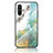 Custodia Silicone Gel Laterale Fantasia Modello Specchio Cover per OnePlus Nord CE 5G