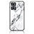 Custodia Silicone Gel Laterale Fantasia Modello Specchio Cover per OnePlus Nord N20 5G Bianco
