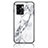 Custodia Silicone Gel Laterale Fantasia Modello Specchio Cover per OnePlus Nord N300 5G Bianco