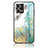 Custodia Silicone Gel Laterale Fantasia Modello Specchio Cover per Oppo F21s Pro 4G