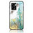 Custodia Silicone Gel Laterale Fantasia Modello Specchio Cover per Oppo K10 5G India