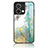 Custodia Silicone Gel Laterale Fantasia Modello Specchio Cover per Oppo Reno9 Pro 5G