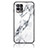 Custodia Silicone Gel Laterale Fantasia Modello Specchio Cover per Realme 8i Bianco