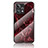 Custodia Silicone Gel Laterale Fantasia Modello Specchio Cover per Realme 9 Pro+ Plus 5G Rosso