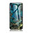 Custodia Silicone Gel Laterale Fantasia Modello Specchio Cover per Samsung Galaxy A10e Blu