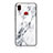 Custodia Silicone Gel Laterale Fantasia Modello Specchio Cover per Samsung Galaxy A10s Bianco