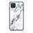 Custodia Silicone Gel Laterale Fantasia Modello Specchio Cover per Samsung Galaxy A12 5G Bianco