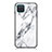 Custodia Silicone Gel Laterale Fantasia Modello Specchio Cover per Samsung Galaxy A12 Bianco