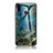 Custodia Silicone Gel Laterale Fantasia Modello Specchio Cover per Samsung Galaxy A20s Blu