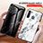 Custodia Silicone Gel Laterale Fantasia Modello Specchio Cover per Samsung Galaxy A21 European