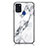 Custodia Silicone Gel Laterale Fantasia Modello Specchio Cover per Samsung Galaxy A21s Bianco