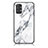 Custodia Silicone Gel Laterale Fantasia Modello Specchio Cover per Samsung Galaxy A23 4G Bianco