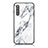 Custodia Silicone Gel Laterale Fantasia Modello Specchio Cover per Samsung Galaxy A41 SC-41A Bianco