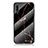 Custodia Silicone Gel Laterale Fantasia Modello Specchio Cover per Samsung Galaxy A50S Oro e Nero