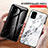 Custodia Silicone Gel Laterale Fantasia Modello Specchio Cover per Samsung Galaxy A51 5G