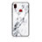 Custodia Silicone Gel Laterale Fantasia Modello Specchio Cover per Samsung Galaxy M01s Bianco